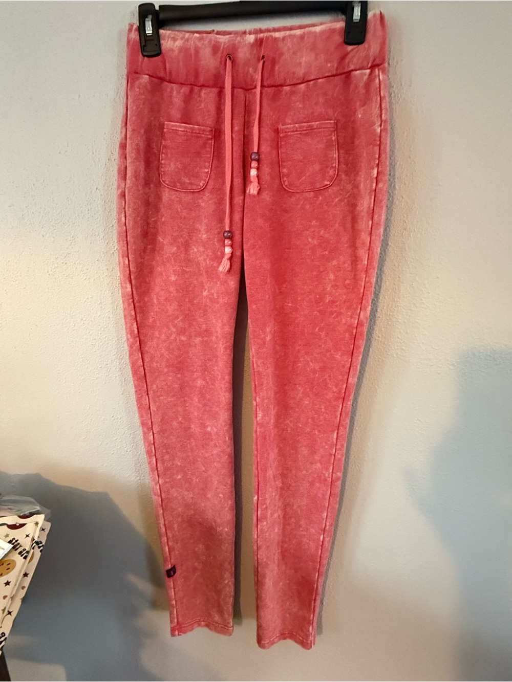 (M) women’s trinket Pink Pull-On Jogger Pants